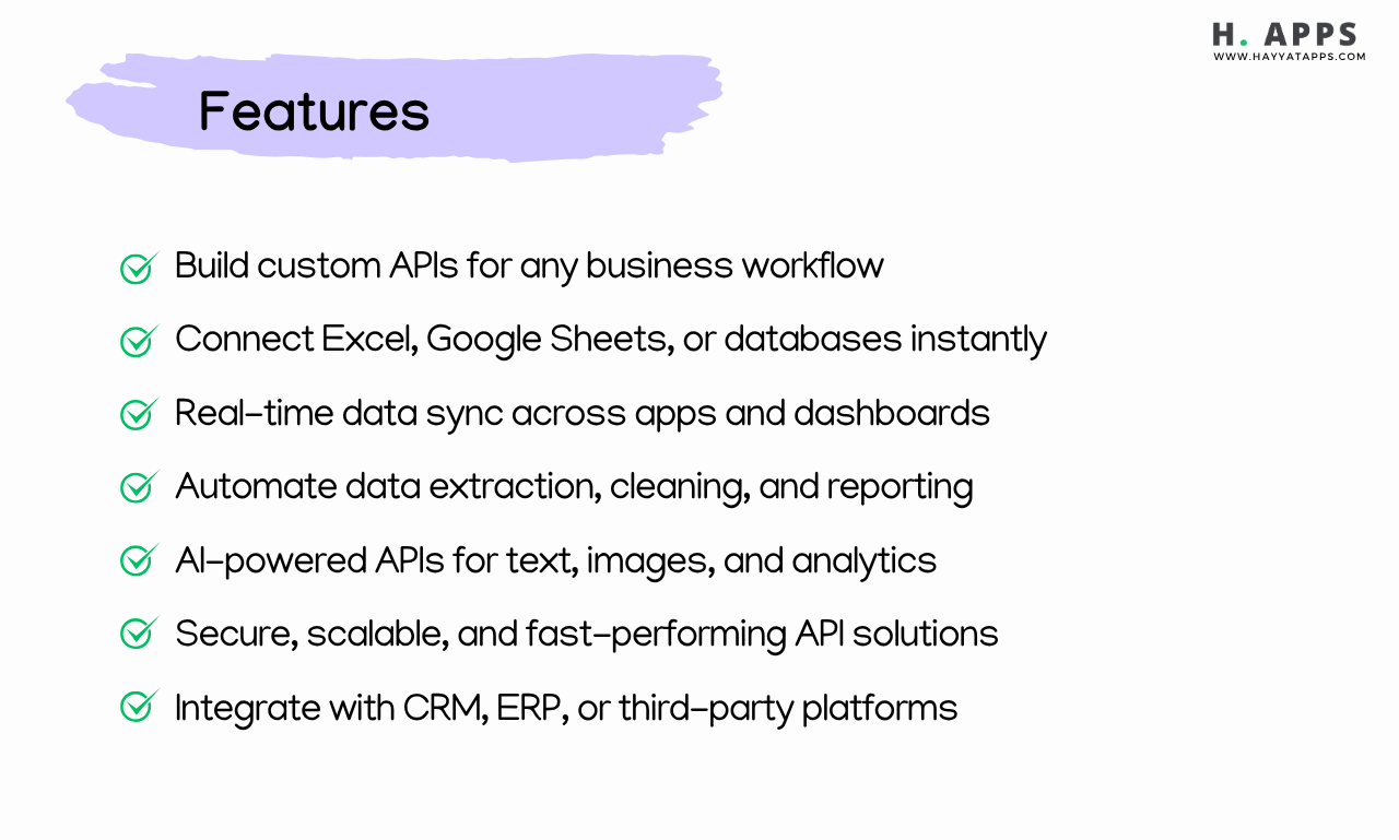 rest api development services